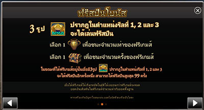 ฟรีสปินโบนัสสล็อตฟาโรห์